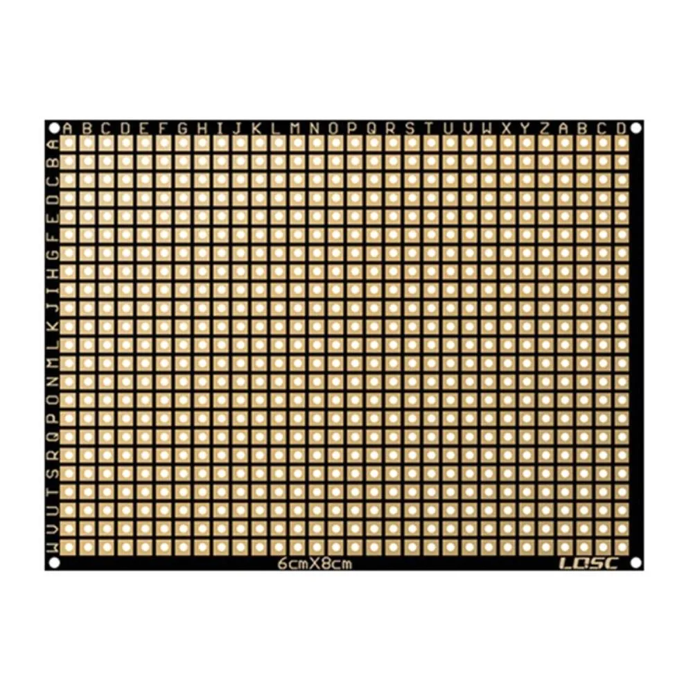 Ruth's sister Ruth's sister 60x80mm Flexible Single-Side FR4 Breadboard Prototype Board — product photo