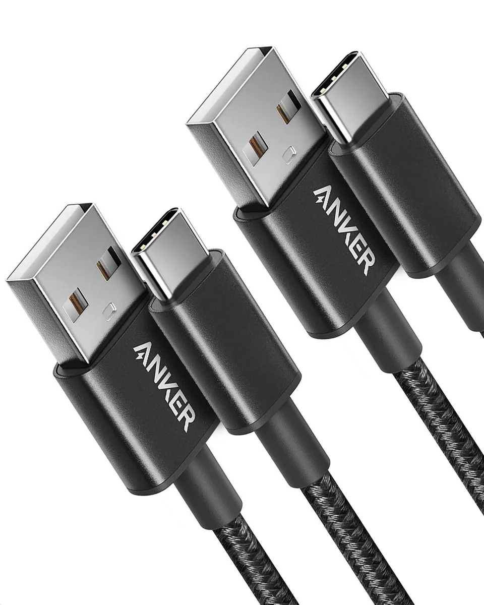  Anker B8172011 USB A to USB C Cable 3ft Black Braided — product photo