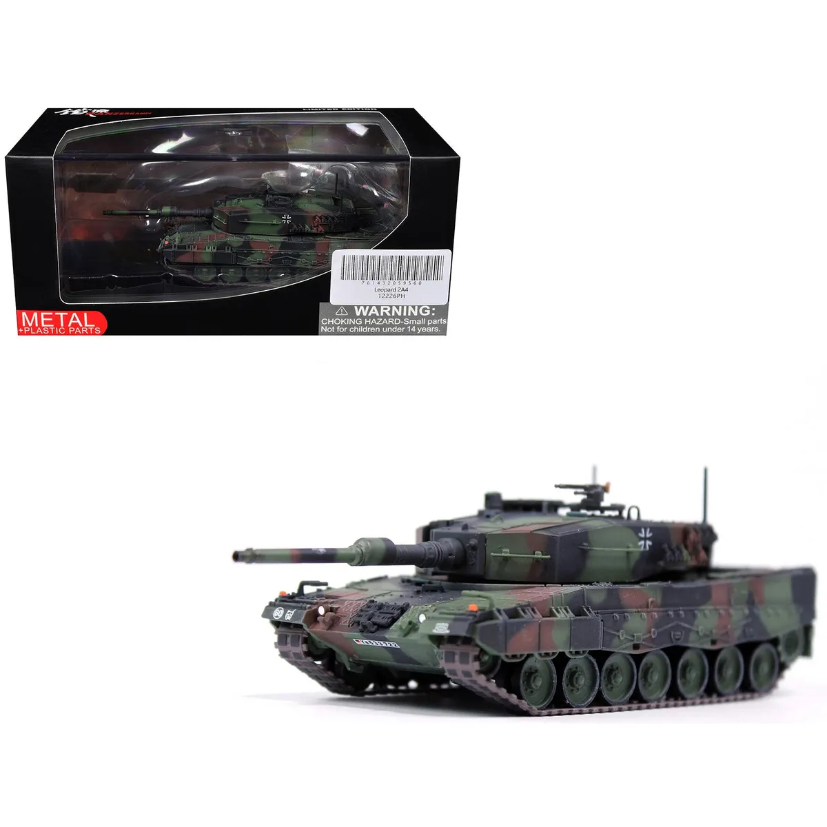 Panzerkampf Panzerkampf Leopard 2A4 "West Germany" (1988) 1/72 Diecast Model — product photo