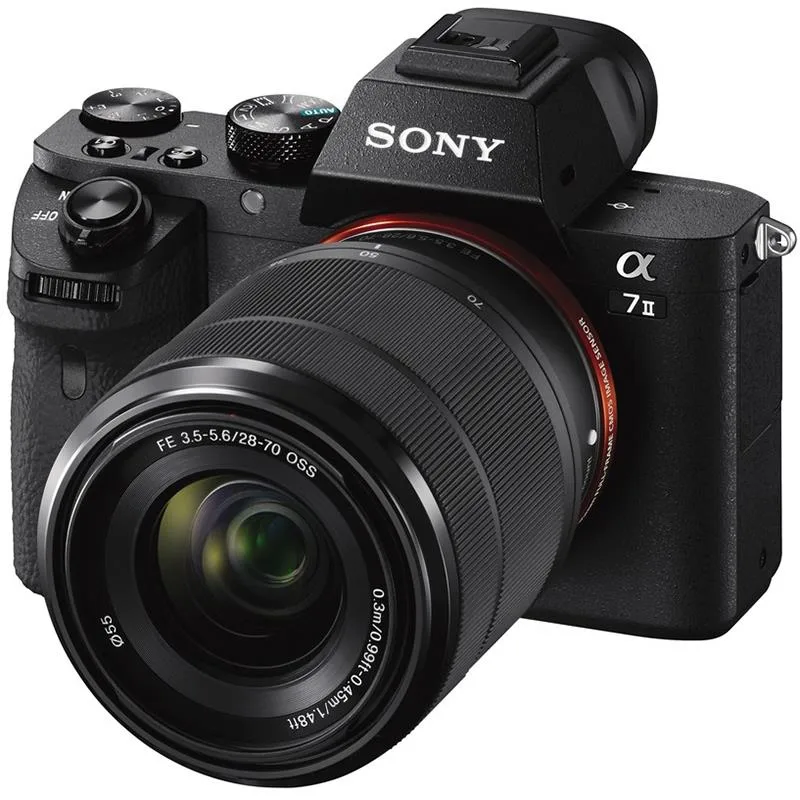 Sony Sony ILCE7M2K/B Alpha a7II Mirrorless Camera with FE 28-70mm f/3.5-5.6 OSS Lens — product photo