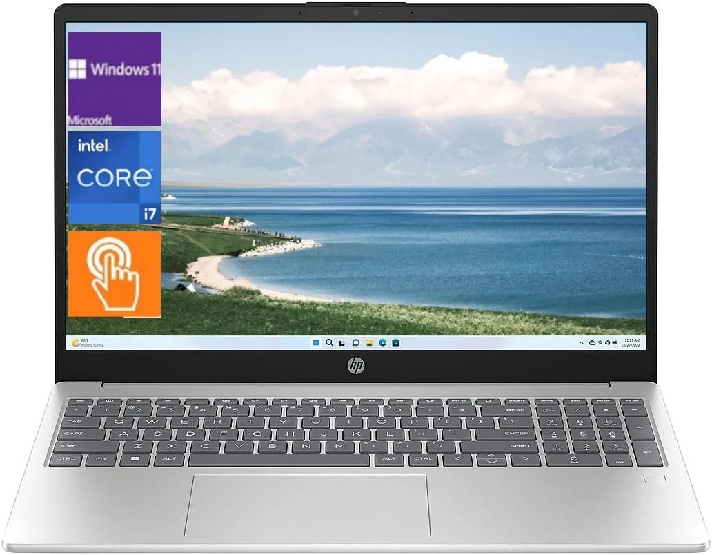 HP HP 17.3" Touchscreen Laptop i7-1355U 32GB 1TB Silver — product photo