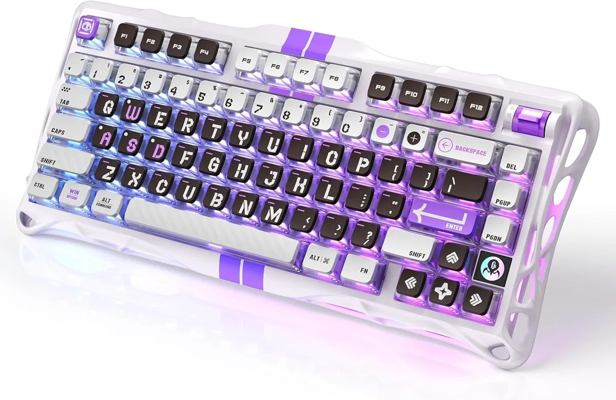 Vszerda Vszerda Mercury V75 HE 75% Hall Effect Gaming Keyboard 79Key 8000Hz 0.005RT Wired USB-C RGB Mecha Gray — product photo