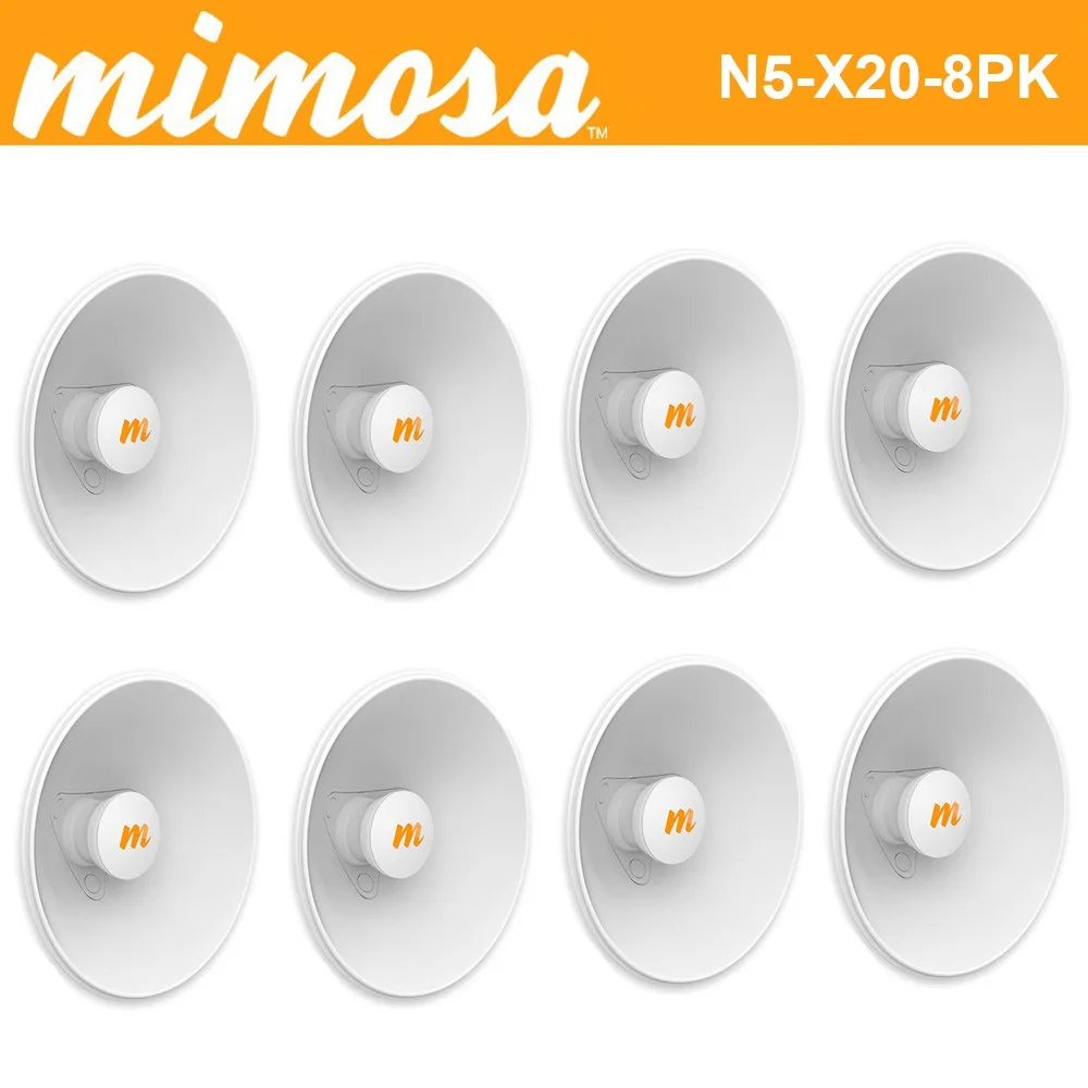 Mimosa Networks Mimosa Networks N5-X20-8PK 20 dBi 250mm Twist-on Antenna 8 Pack — product photo