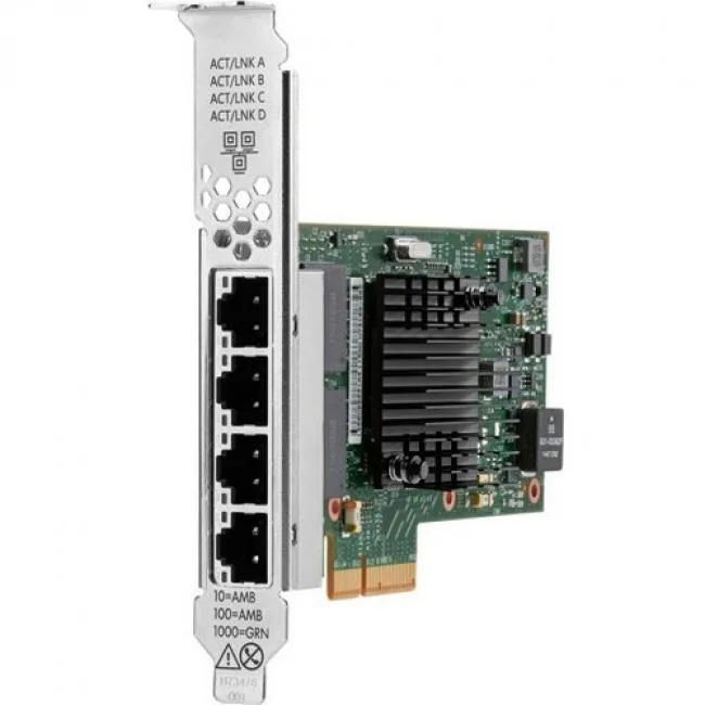 HPE HPE P51178-B21 Broadcom BCM5719 1Gb 4-port Base-T network card — product photo