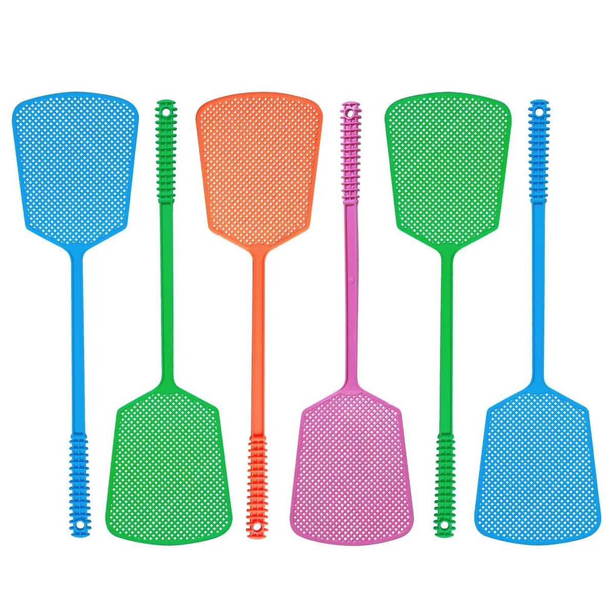 Outdoor toy 6 pack 17.7 in handle 4.9x6.1 in head 90 deg flex — product photo