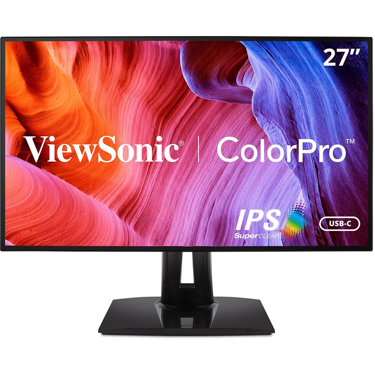 ViewSonic ViewSonic VP2768A_H2 27" WQHD 120Hz USB-C Docking IPS LED Monitor without Stand, 2-Pack — product photo