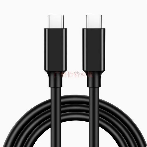 Enfain USB 3.2 Type-C cable with dual connectors, 100W charging, 4K video support