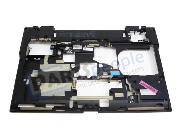 Dell Precision M4500 bottom base plastic assembly with battery bay latch
