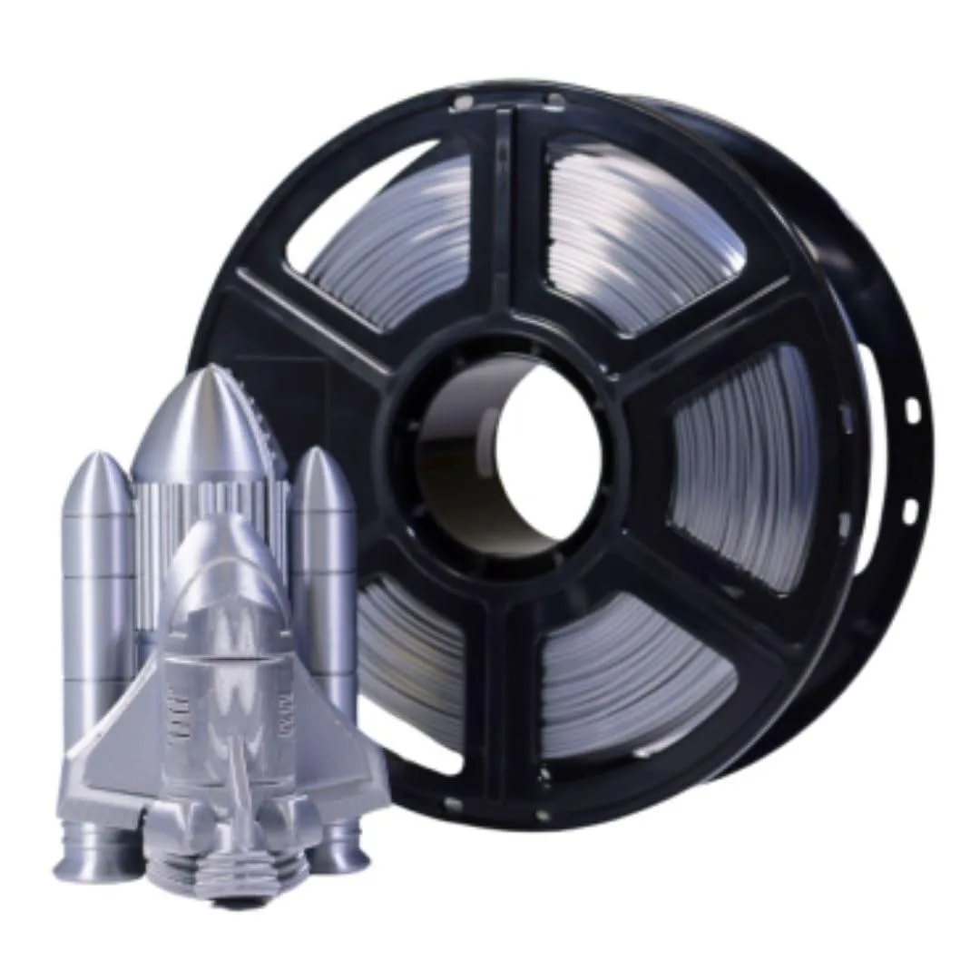 MakerBot MakerBot 375-0082A Metallic PLA Filament Shimmering Silver 1.75mm 2.2lb 3d printers accessory — product photo