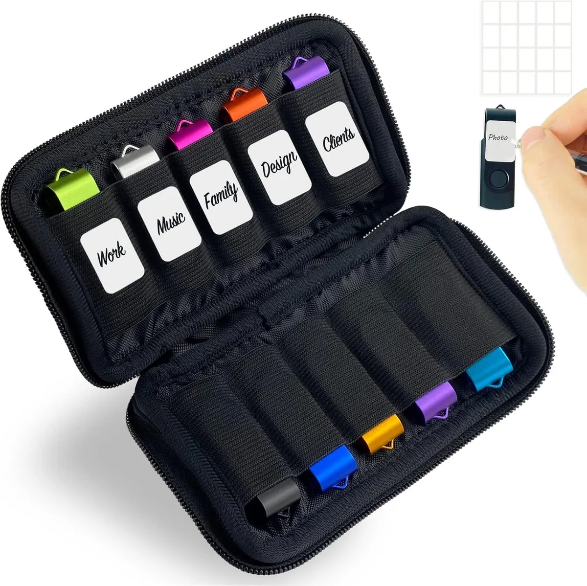 Goldfo Goldfo Flash Drive Case 10-slot accessory — product photo