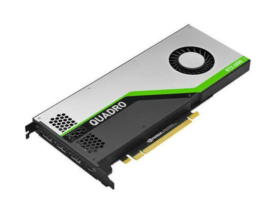 PNY Technologies, Inc. PNY Technologies, Inc. VCQRTX4000 8 GB GDDR6 workstation graphics card — product photo