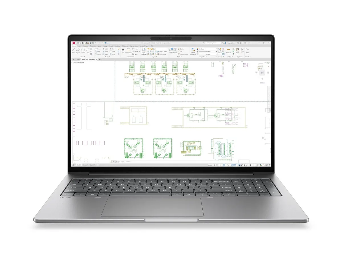 HP HP ZBook 8 G2i 16" Intel Core Ultra 7 16GB RTX PRO 500 6GB WUXGA — product photo