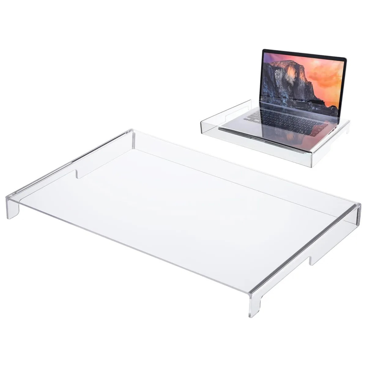 ARCTIC ARCTIC Transparent Acrylic Keyboard Dust Cover 15.6 inch 2 in 1 accessory — product photo
