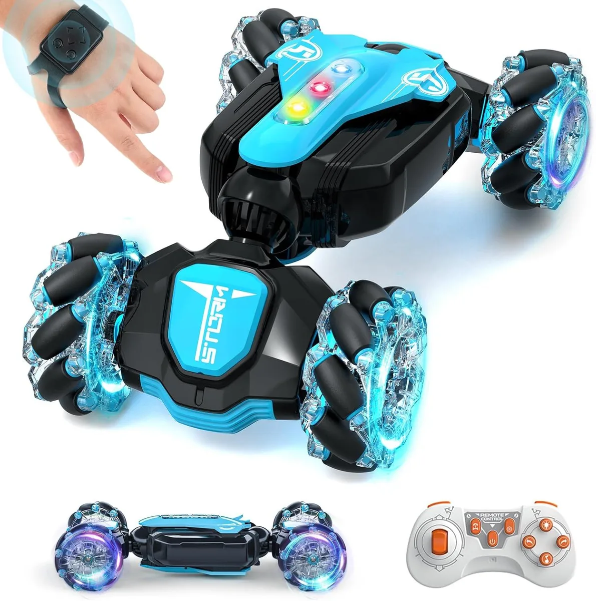 usbroway usbroway Gesture Sensing RC Stunt Car 2.4GHz 360° 4WD Toy — product photo