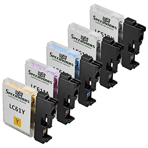 SpeedyInks SpeedyInks Compatible Ink Cartridges for Brother LC61 5-Pack — product photo