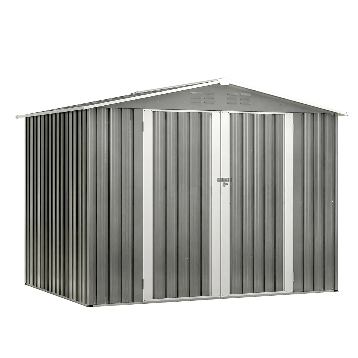 tuphen tuphen 8 x 6 ft Gray Metal Trellis 99.6 x 70.4 x 72.6 in — product photo