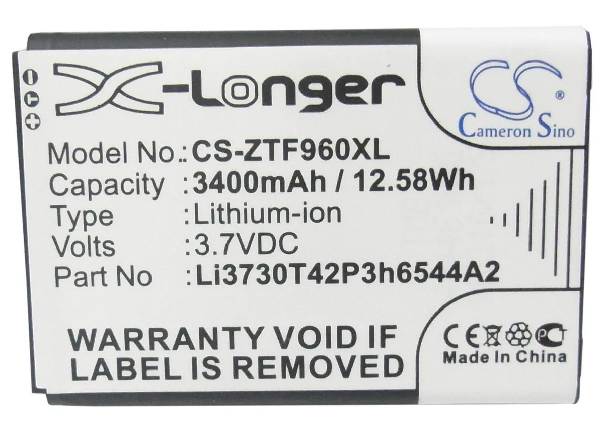 Cameron Sino MF96 cell phone battery 3400mAh — product photo