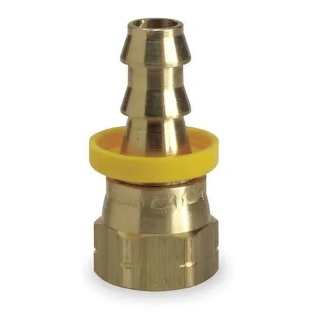 SPEEDAIRE SPEEDAIRE 4TT19 push-on hose fitting 3/4 in barb brass — product photo