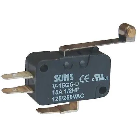Value Brand Value Brand Miniature Snap Action Switch, Lever, Long, Roller Actuator — product photo