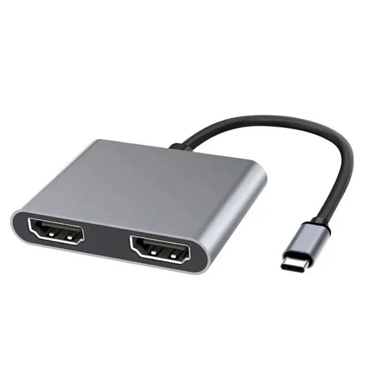 QGeeM QGeeM USB-C to Dual HDMI Adapter UH02-6 — product photo