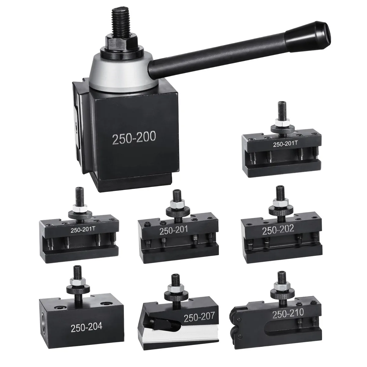 VEVOR VEVOR Quick Change Tool Post Set 8 Pcs 10-15" Swing Wedge Type — product photo