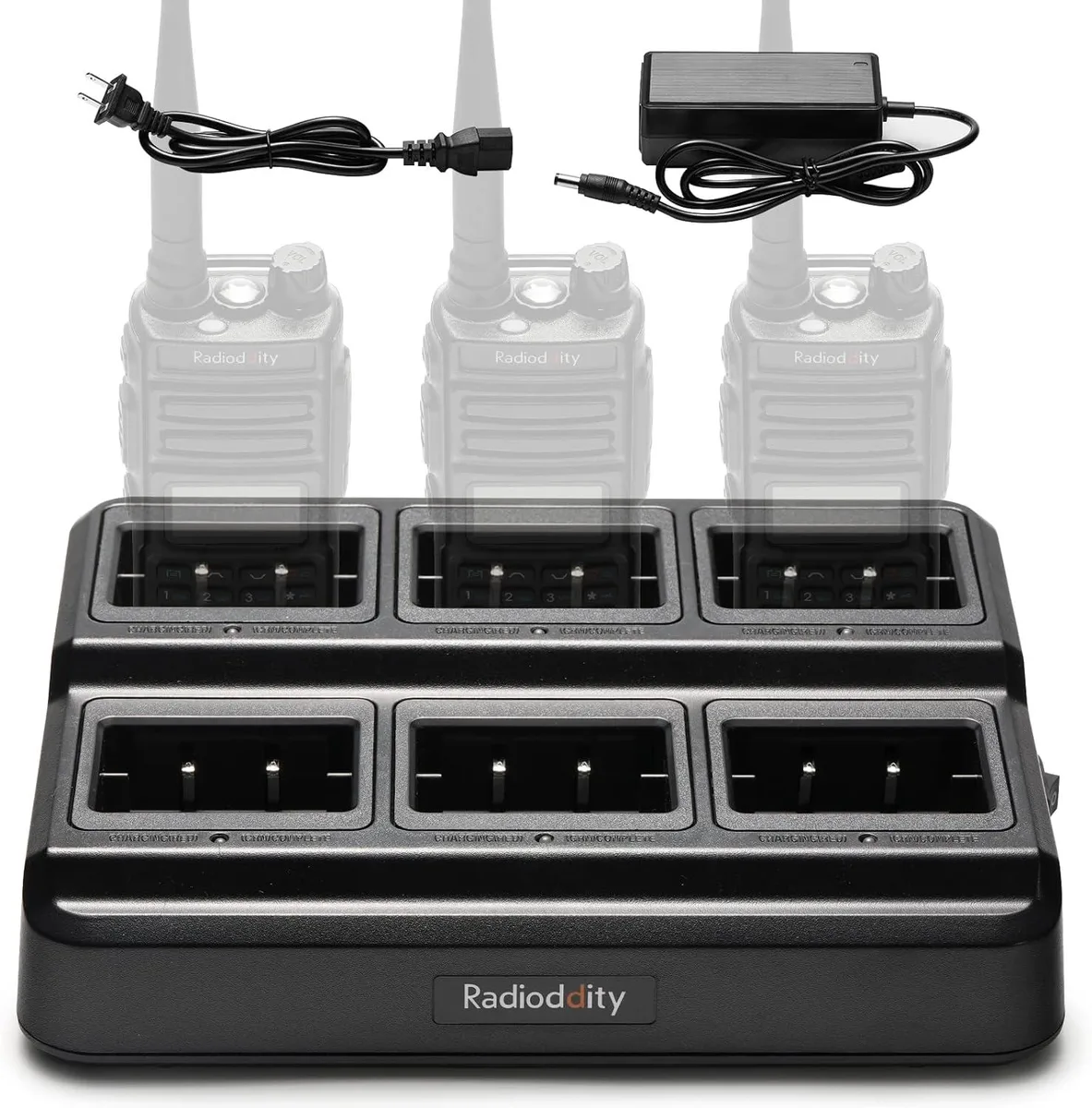 usbroway usbroway six-way charger for GM-30 BL-13UV 1500mAh — product photo