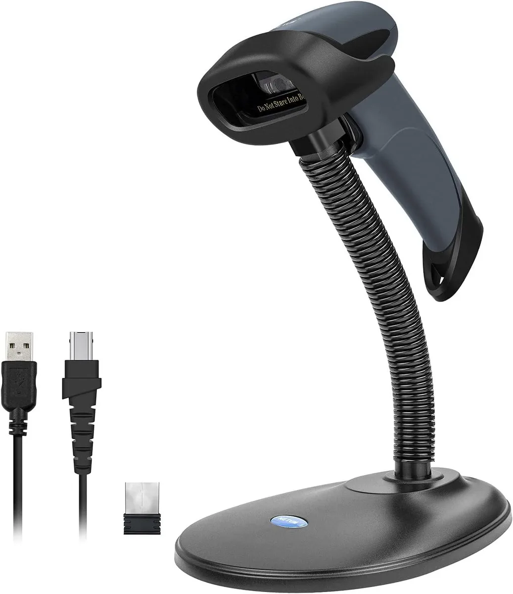 Guangzhou Netum Electronic Technology Guangzhou Netum Electronic Technology M8 Bluetooth 2D Barcode Scanner with Stand — product photo