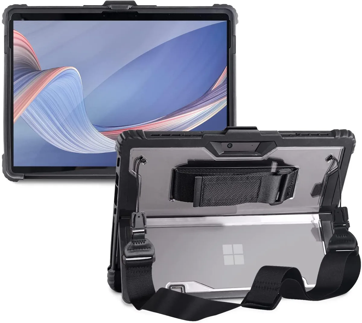 BONAEVER BONAEVER Shockproof Case for Surface Go 10 inch 2018 / Go 2 10.5 inch 2020 / Go 3 10.5 inch 2021 Clear — product photo