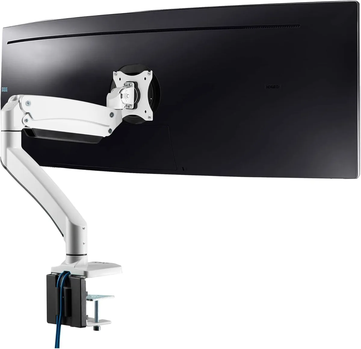 PISKEKAT PISKEKAT Monitor Arm 17-49" 50 lbs White — product photo