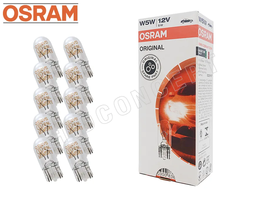 OSRAM OSRAM W5W 2825 Halogen Bulb Pack of 10 — product photo