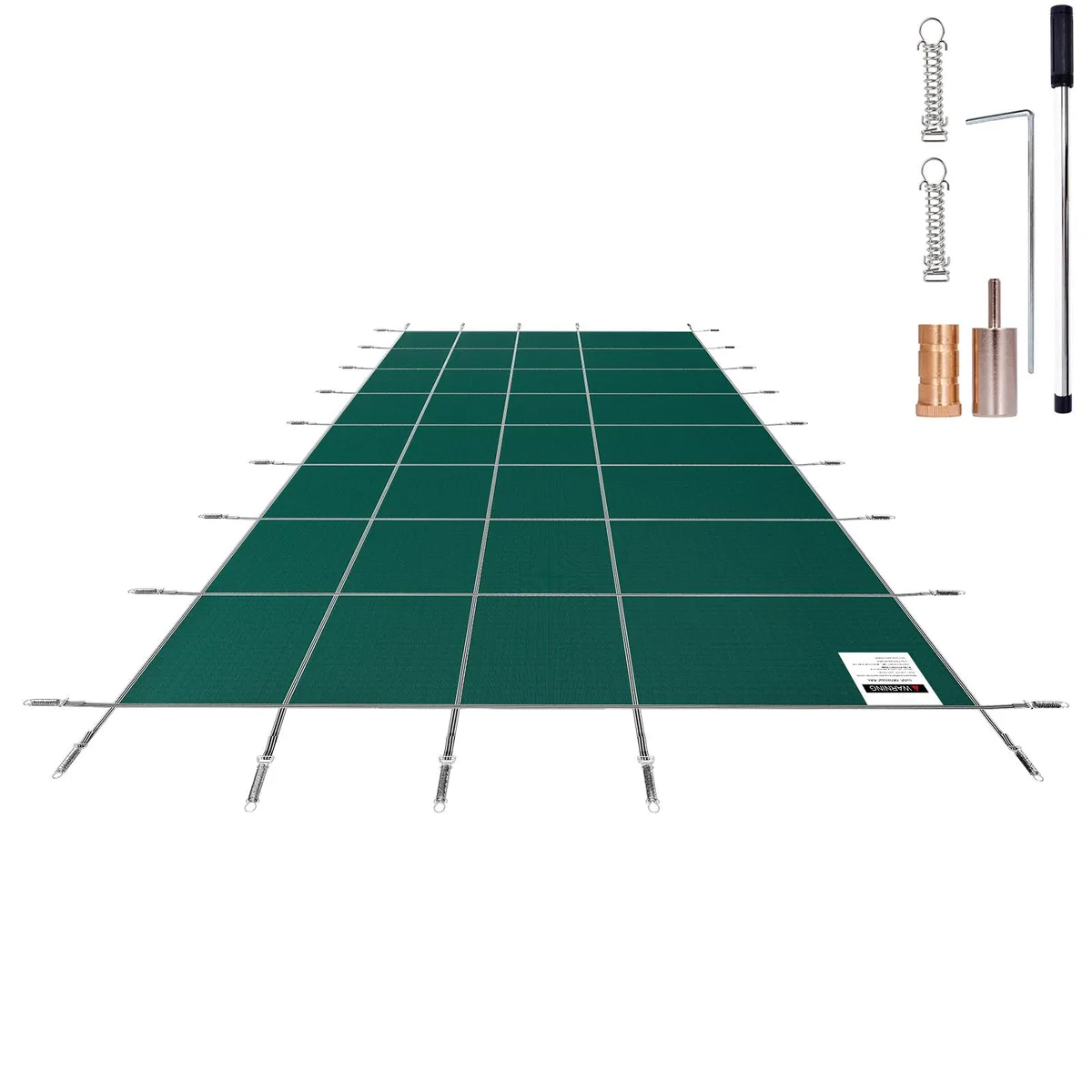 VEVOR VEVOR Pool Safety Cover 16x36ft Rectangle Inground Green — product photo