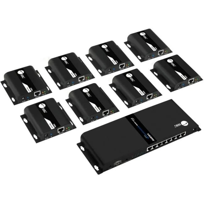 SIIG, Inc SIIG, Inc CE-H26W11-S1 1x8 HDMI Splitter Extender Kit 120m — product photo
