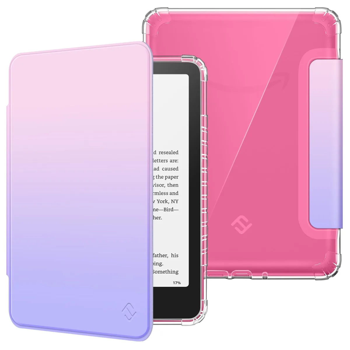  Intec EKAZ082EU Clear Case for 7" Kindle Paperwhite 12th Gen 2024 &amp; Colorsoft Fantasy Ombre — product photo