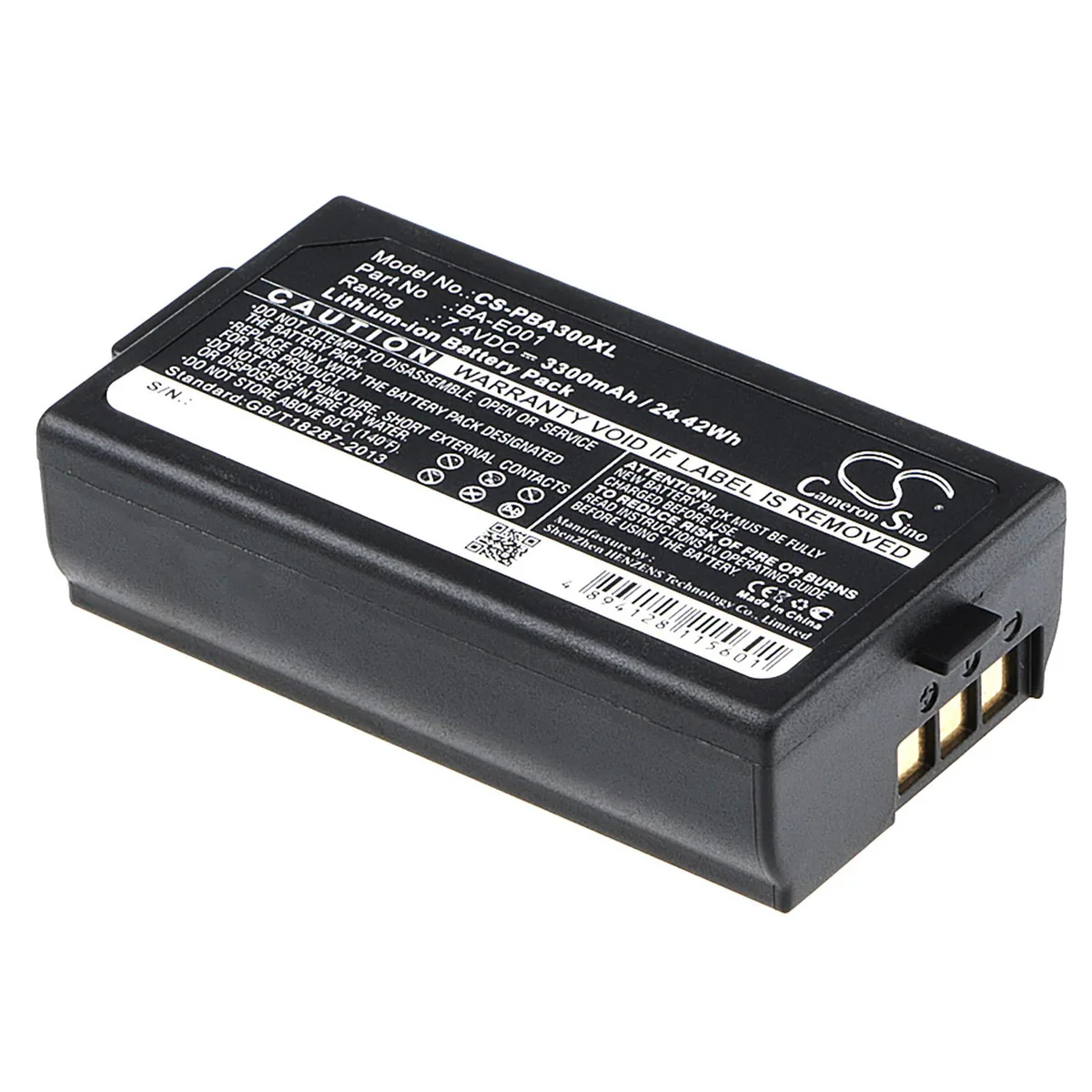 Cameron & Co Cameron & Co DS-CS-PBA300XL Li-ion Battery 7.4V 3300mAh Black — product photo
