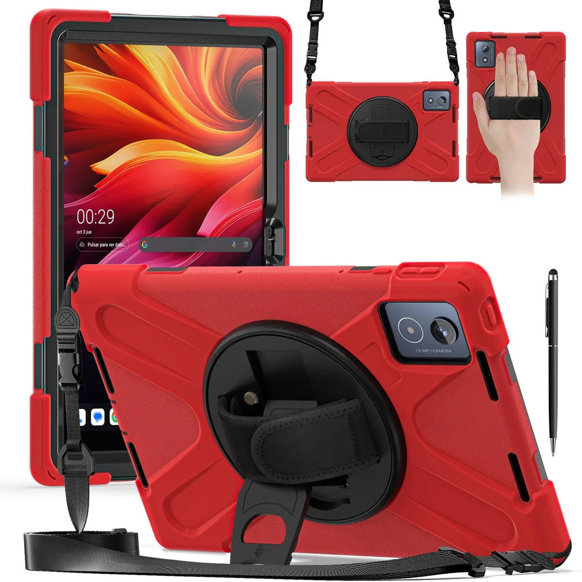 Werleo Werleo TB352FU laptop case for Lenovo Tab K11 Plus 11.45 inch 2024 Red — product photo