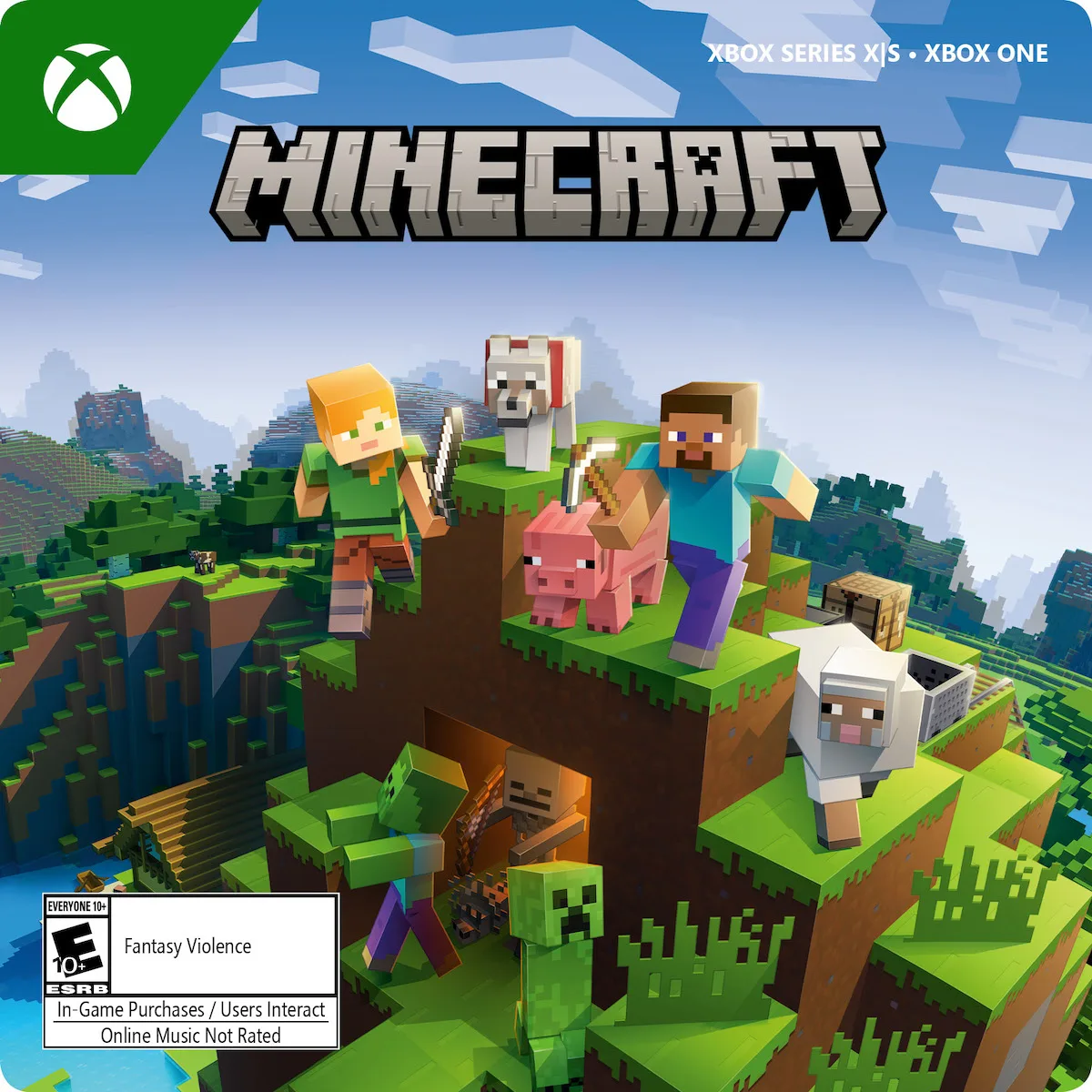 Microsoft Microsoft G7Q-00131 Minecraft Standard Edition downloadable game — product photo