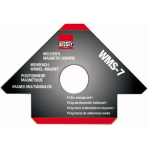 Bessey Tools Bessey Tools WMS-7 Magnetic Welding Square 41 lb hand tool — product photo