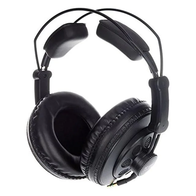 Superlux HD668B semi-open headphones, silver finish, detachable cables