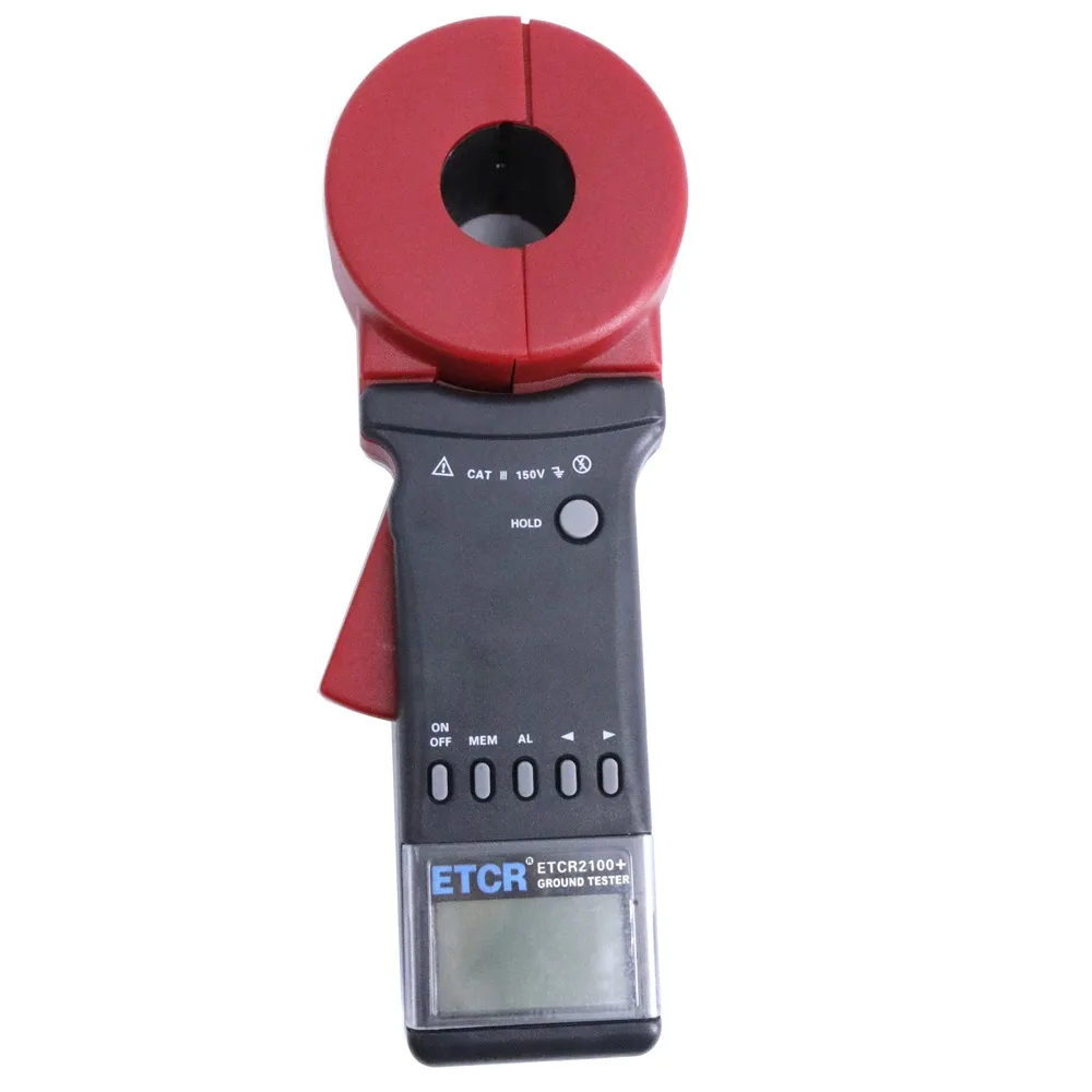ETCR ETCR ETCR2100A+ Digital Clamp Earth Resistance Tester 0.010-1200Ω 99 Sets — product photo