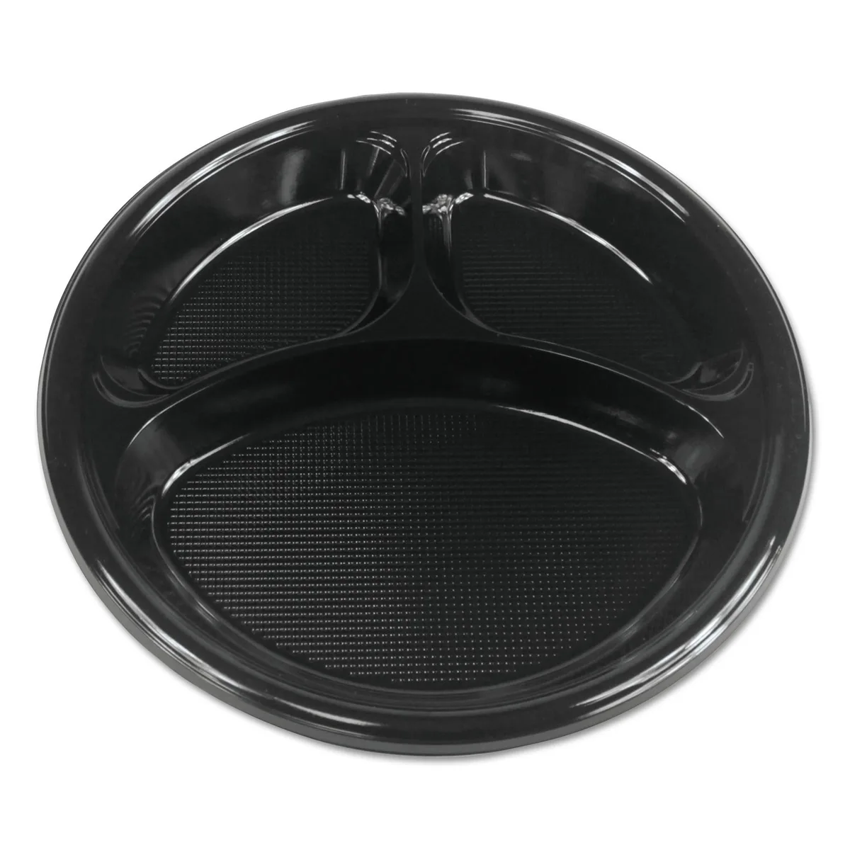 Boardwalk Boardwalk BWKPLTHIPS10BL3 10.00" Black Plate — product photo