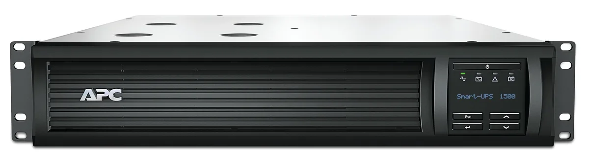 APC APC SMT1500RMI2UNC 1500VA 1000W UPS LCD RM 2U 230V Network Card — product photo