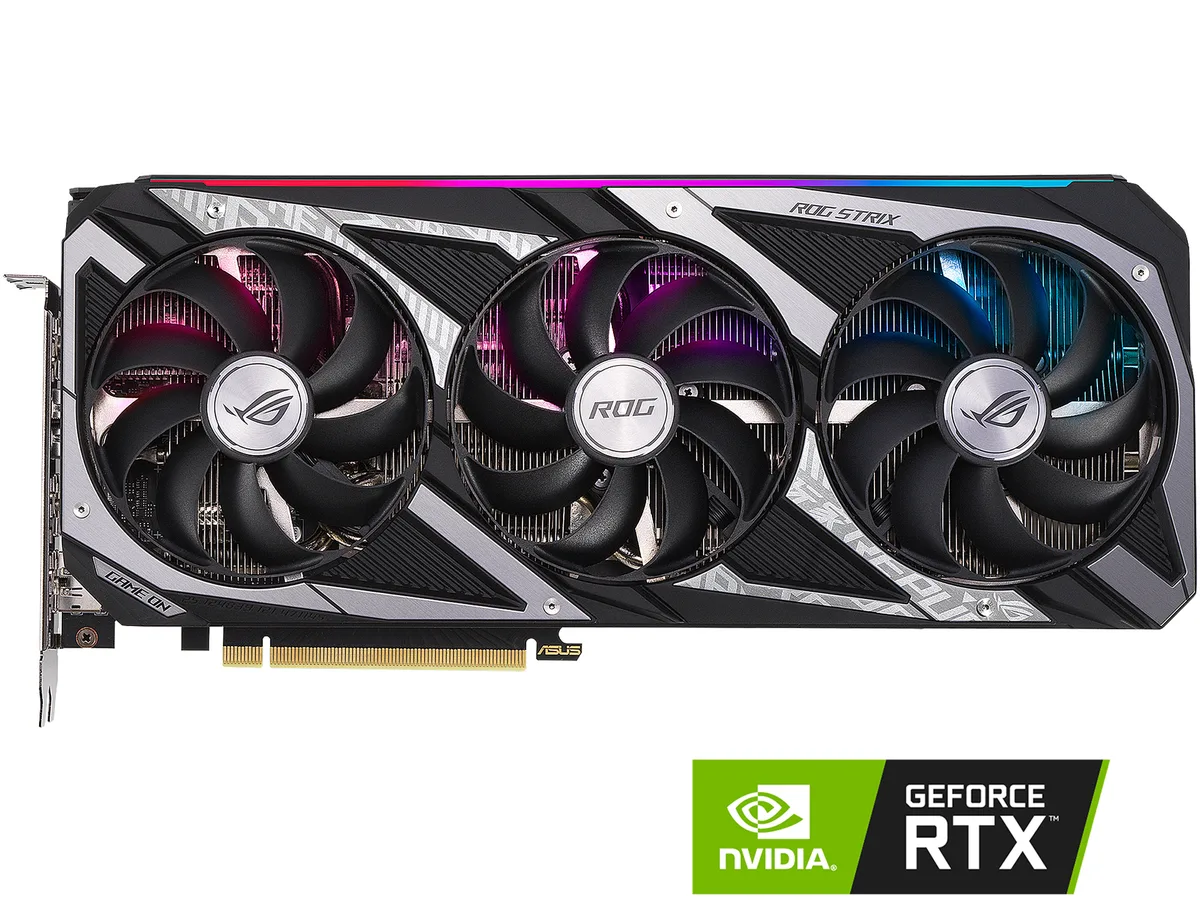 ASUS ASUS ROG-STRIX-RTX3050-O8G-GAMING graphics card — product photo