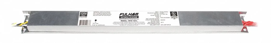 Fulham Fulham WH8-120-L 13 to 220 Watts 1 to 6 Lamps Electronic Ballast — product photo