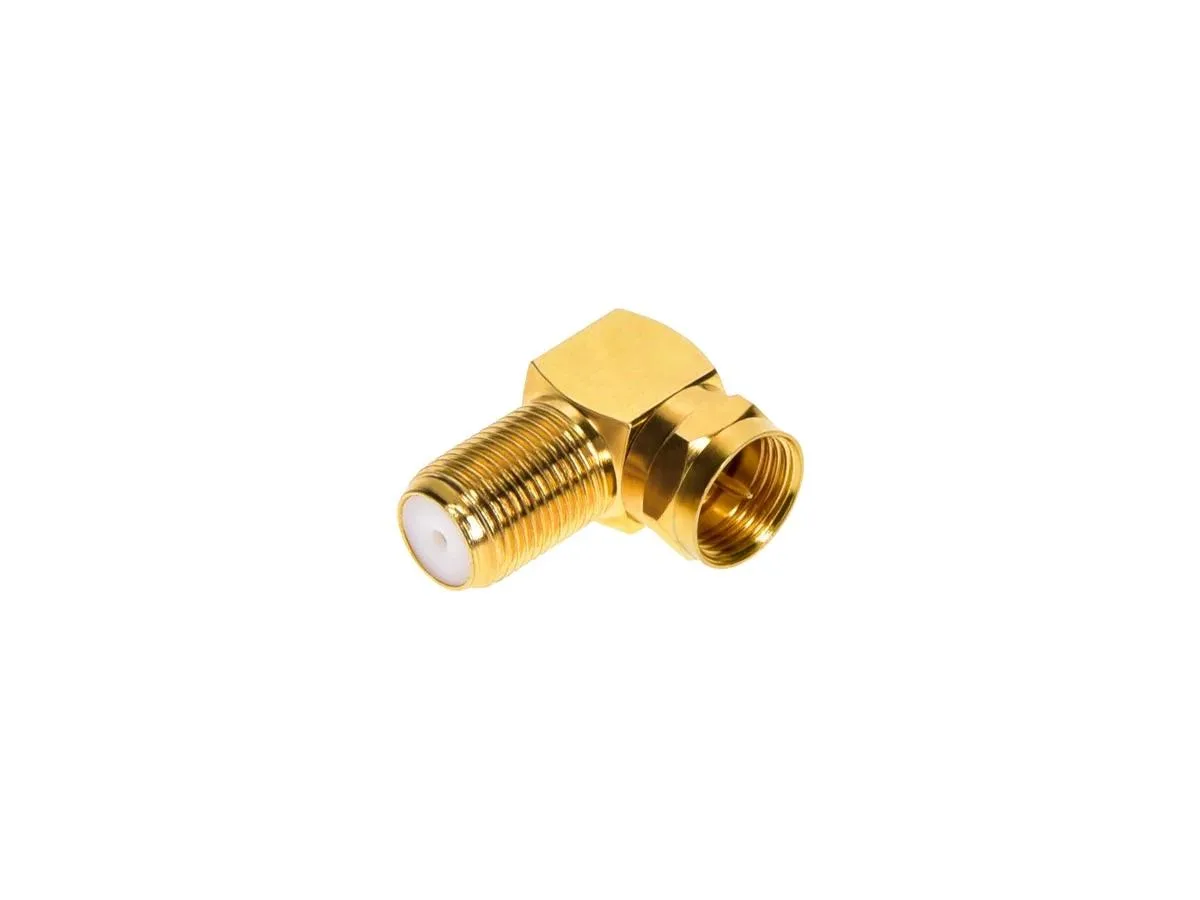 Monoprice Inc. Monoprice Inc. 6775 90° F-Type Male to Female Video Adapter — product photo