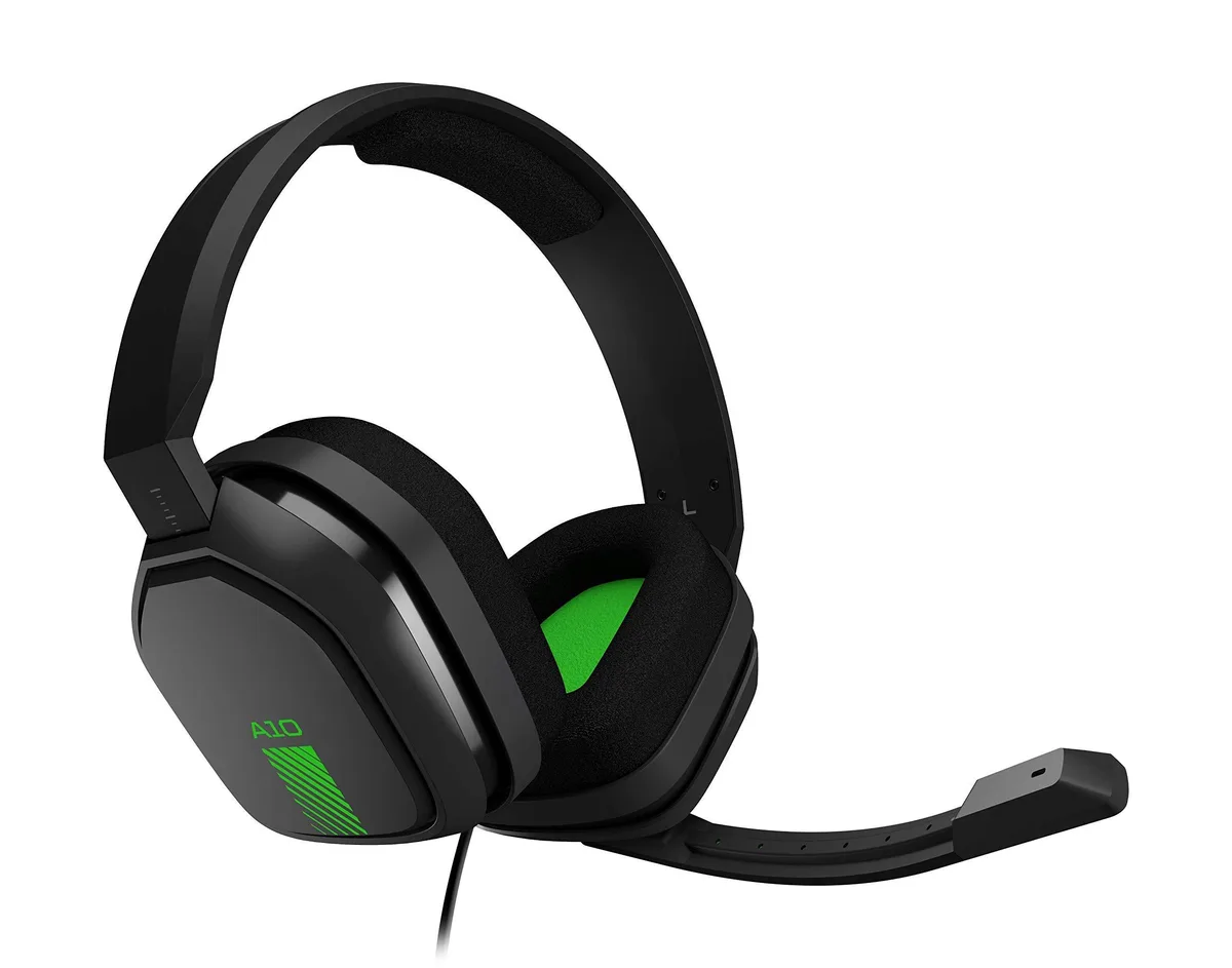  Astro Gaming A10 Gaming Headset Green/Black Xbox One 3.5mm Wired 40mm 32ohm 1.3228lb — product photo