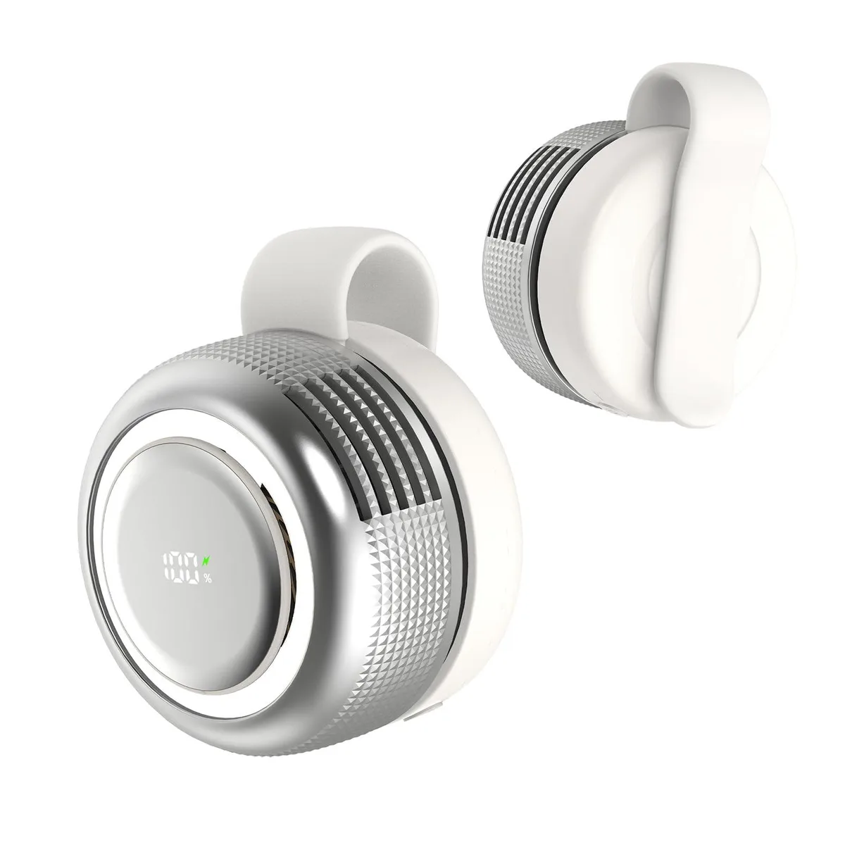  CYCLONE Pro SULVGO bladeless clip fan with light (White) — product photo