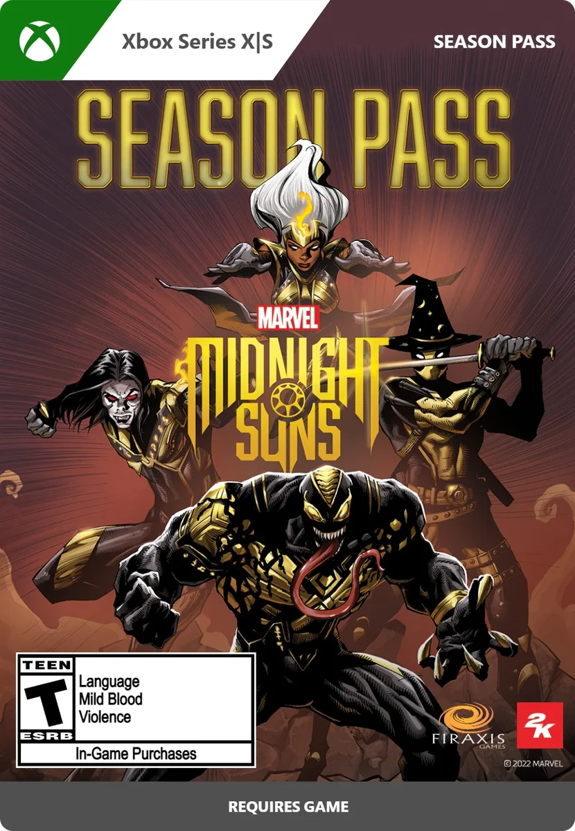 2K GAMES 2K GAMES 7D4-00656 Marvel's Midnight Suns Season Pass downloadable game — product photo