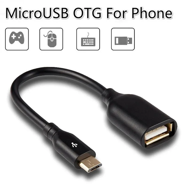 Defendwe Defendwe Micro USB to USB A Adapter Cable 16cm — product photo