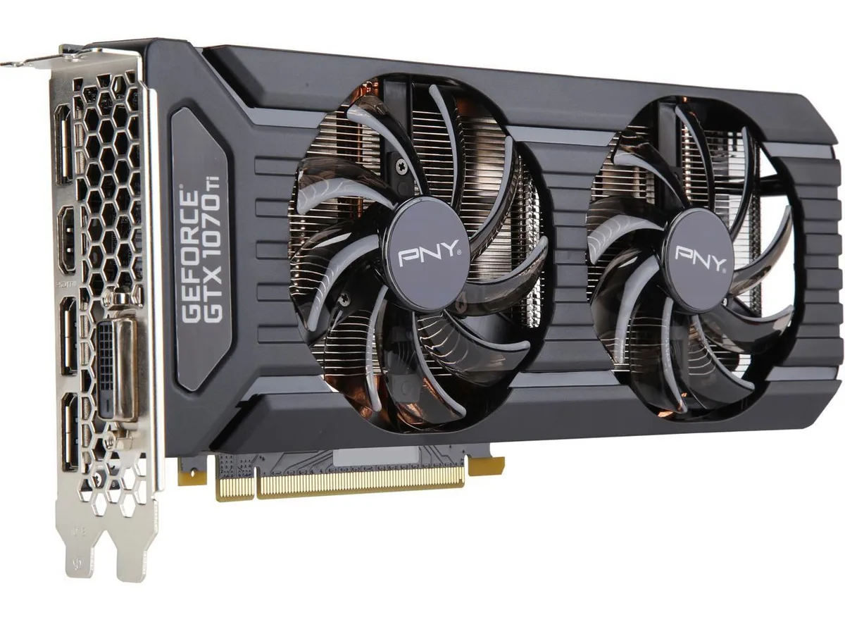 PNY Technologies, Inc. PNY GeForce GTX 1070 Ti 8GB GDDR5 Graphics Card VCGGTX1070T8PB-BB — product photo