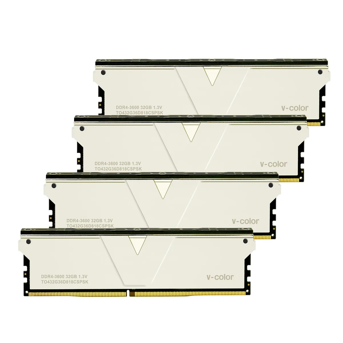 V-color V-color Skywalker Plus DDR4 3600 128GB (4x32GB) CL18 desktop RAM — product photo